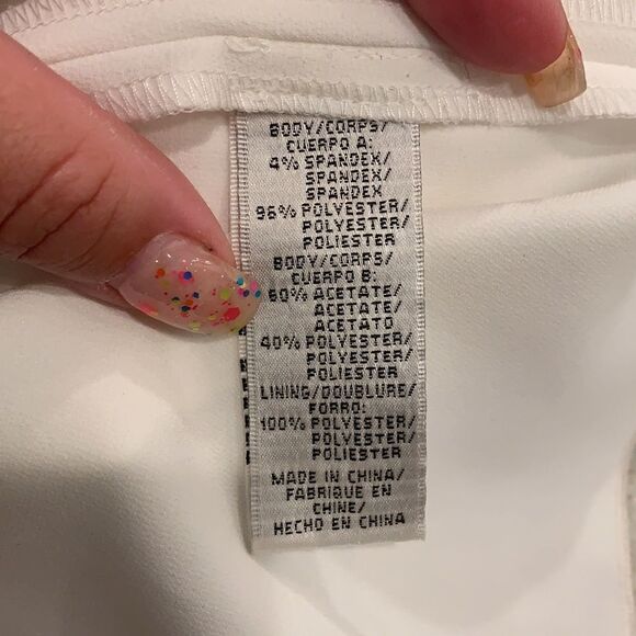 Jill Stuart White Strapless Pencil Dress sz 10 NWT - Picture 5 of 5